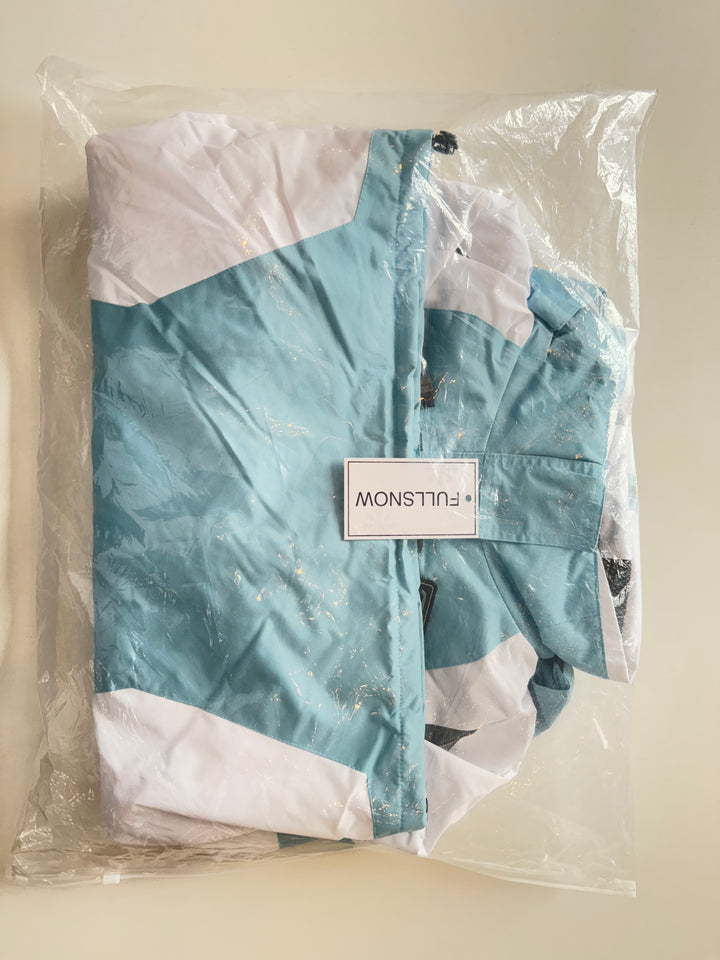 Chaqueta de snowboard impermeable FULLSNOW Mountain Pro Anorak para mujer