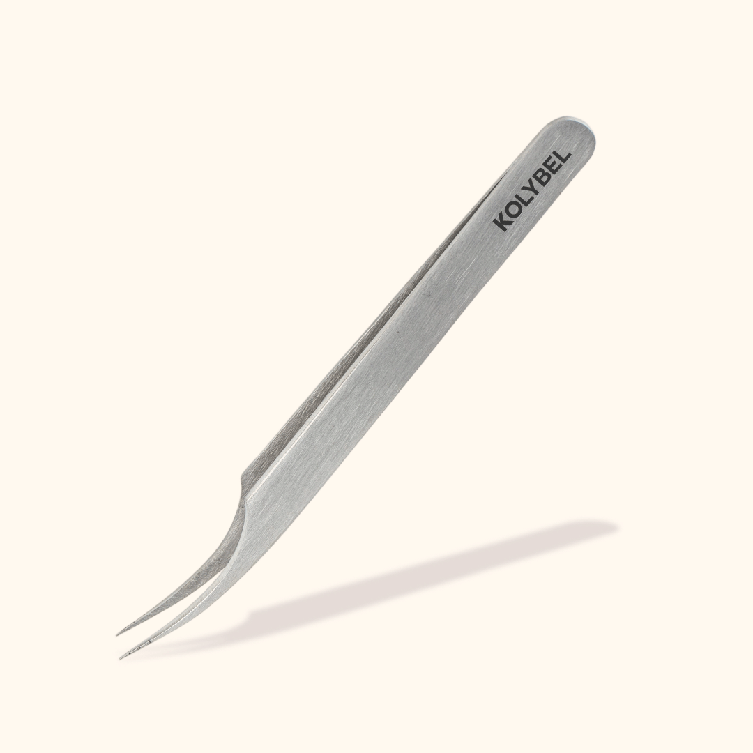 TW-20 Silver Tweezers For Eyelash Extension