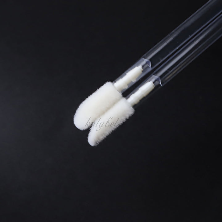 50 Pieces Transparent Lip Brush-kolybel lash