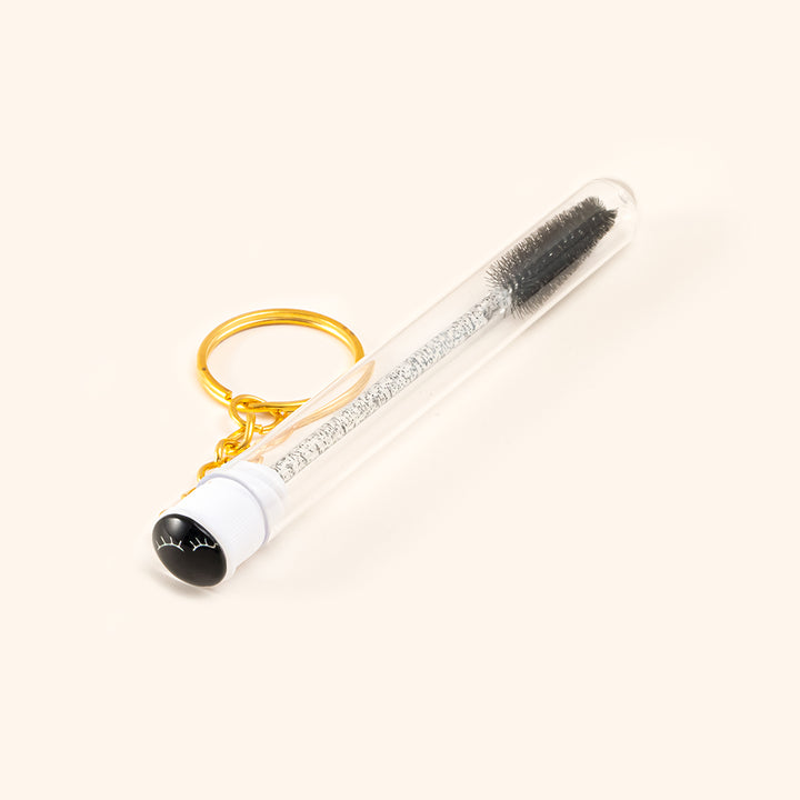 Smile Face Bottle Mascara Brush With Ring