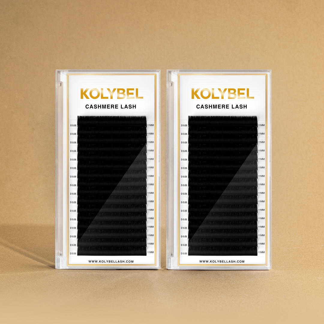 KOLYBEL CASHMERE LASHES premium lashes classic lashes JBLM curl lashes