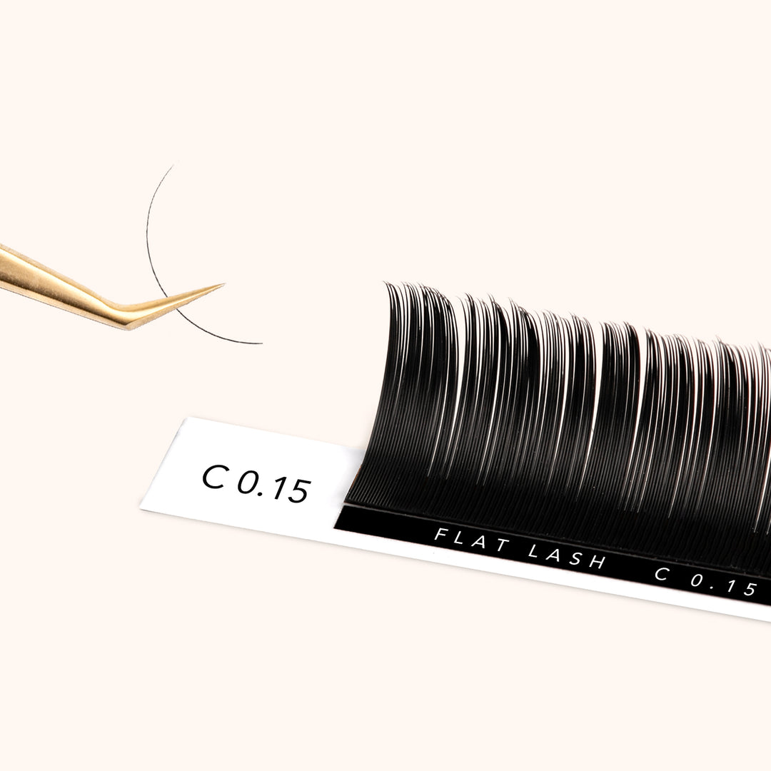 KOLYBEL LASH Ellipse Flat Lashes 0.15mm(16 Rows)