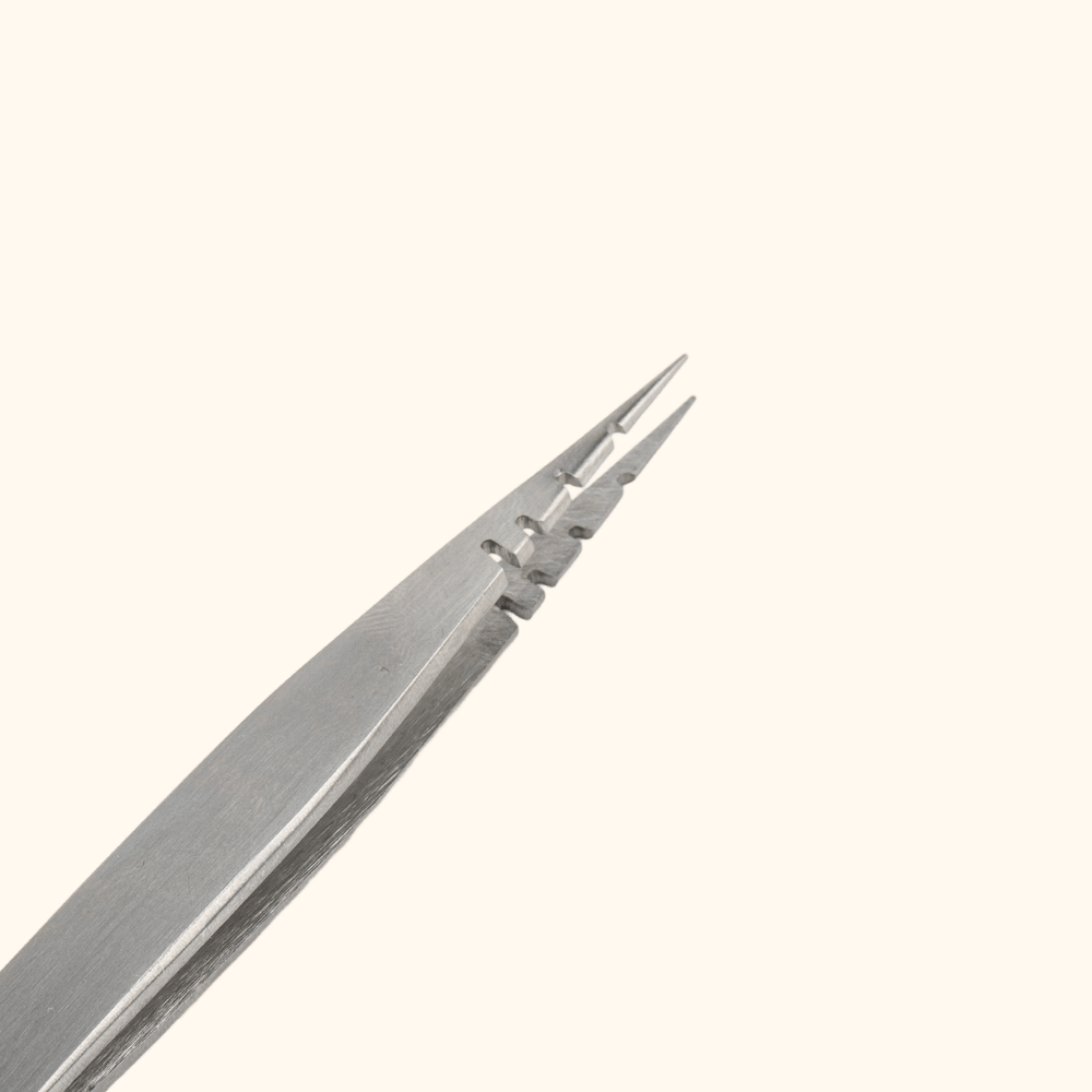 TW-19 Silver Tweezers For Eyelash Extension