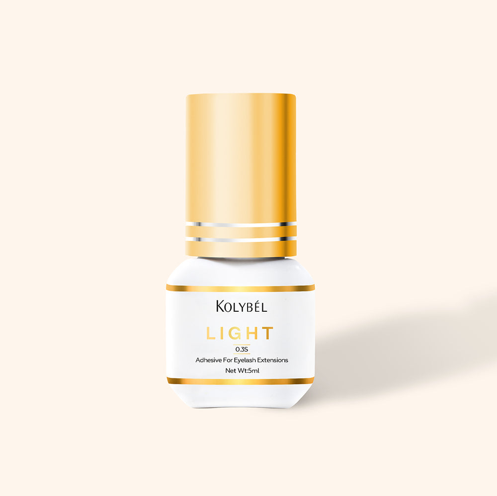 0.3 Second LIGHT Adhesive Eyelash Extension Glue (5ml)-kolybel
