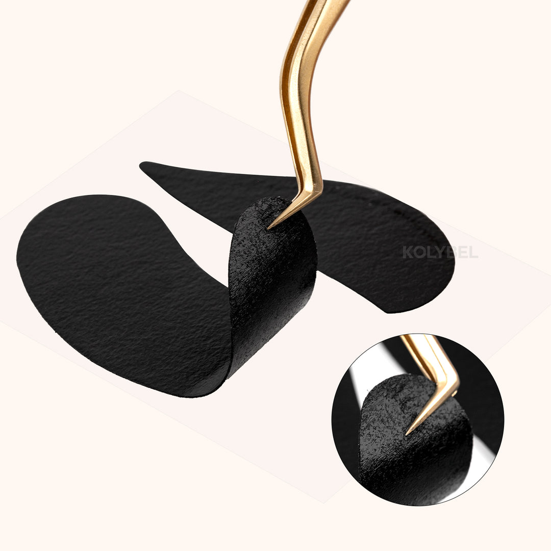 KOLYBEL UV/LED Eyelid Patch & Eyelid Cover.Protection for clients during UV/LED eyelash extension services. Delicate eyelid skin from harsh UV/LED curing light.