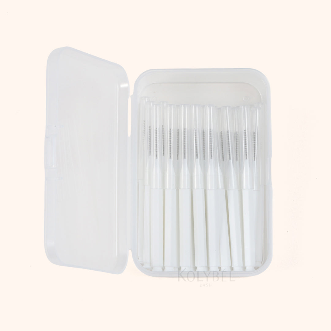 Brow Comb Brush for Brow Lamination (40Pcs)-kolybel
