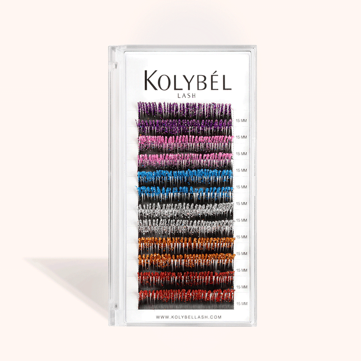 0.07MM Wispy Glitter Eyelash Extensions