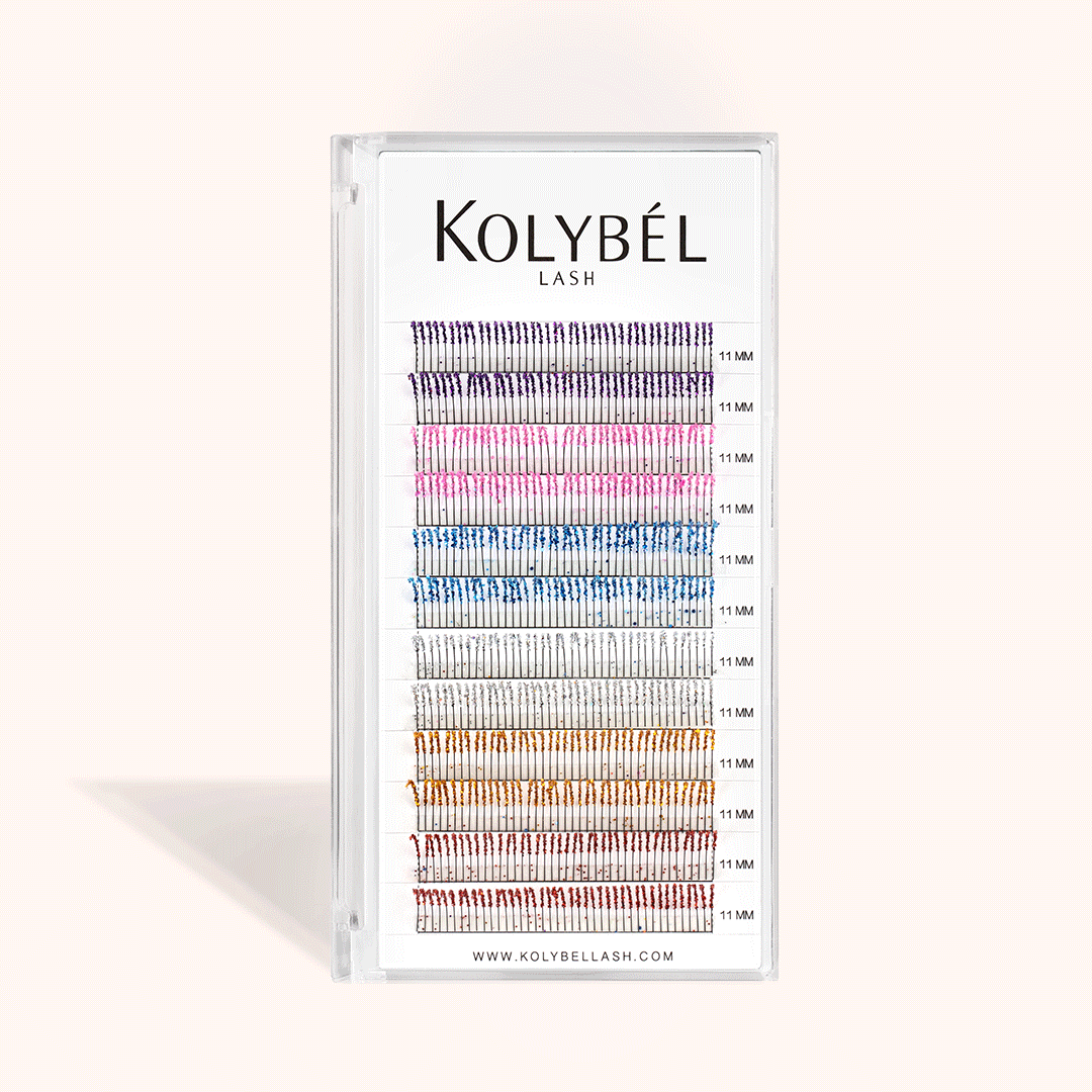 0.15MM Wispy Glitter Eyelash Extensions