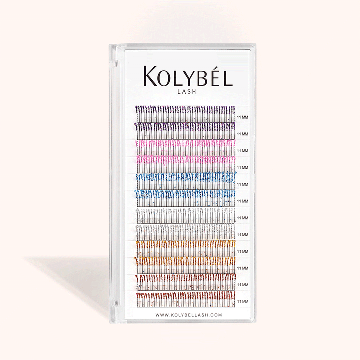 0.15MM Wispy Glitter Eyelash Extensions