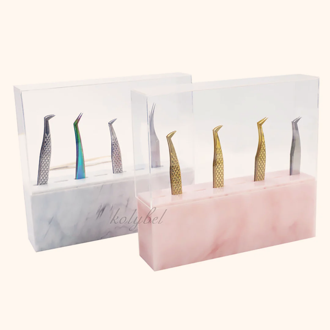 Marbled Tweezers Holder - Kolybel