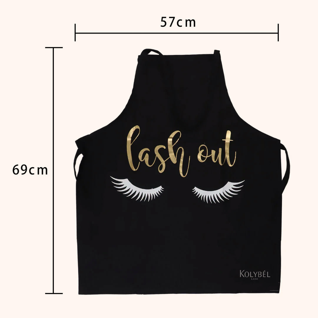 Embroidered Apron For Eyelash Artist-kolybel