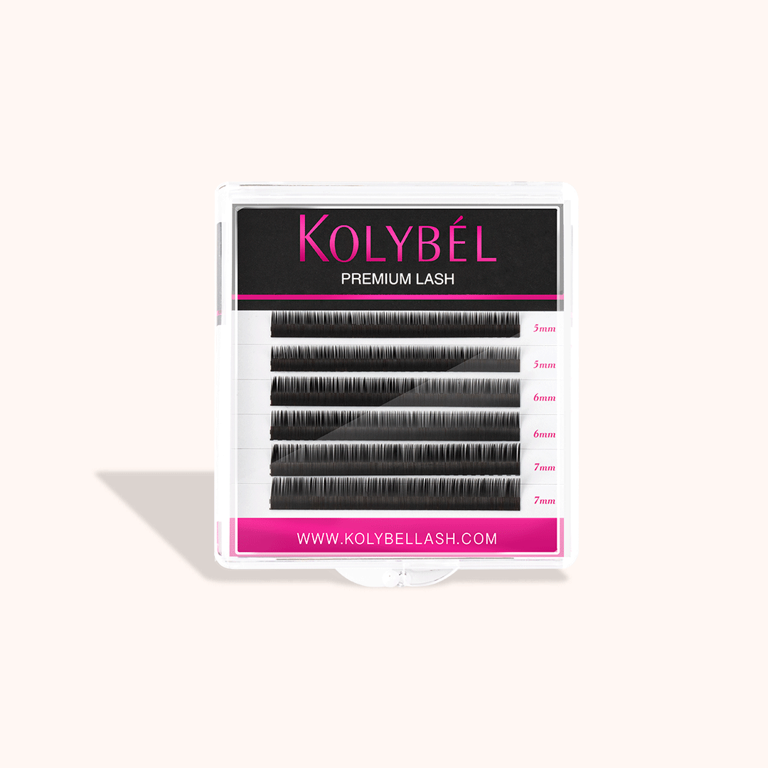 Individual Bottom Lash Extensions B Curl (6Rows)