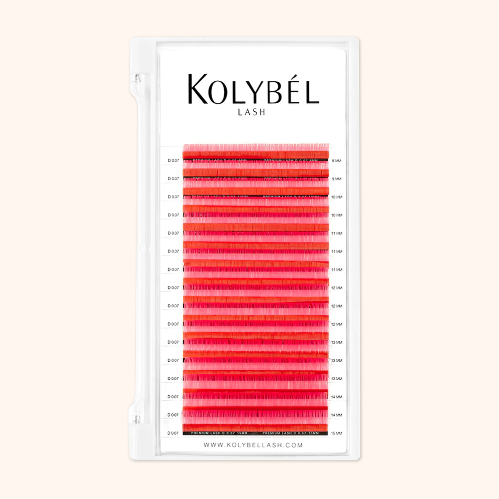 0.07MM Premium Lashes Colored Volume Eyelash Extensions