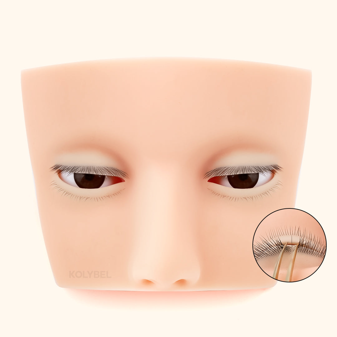 Simulated Lash Mannequin Heads-kolybel