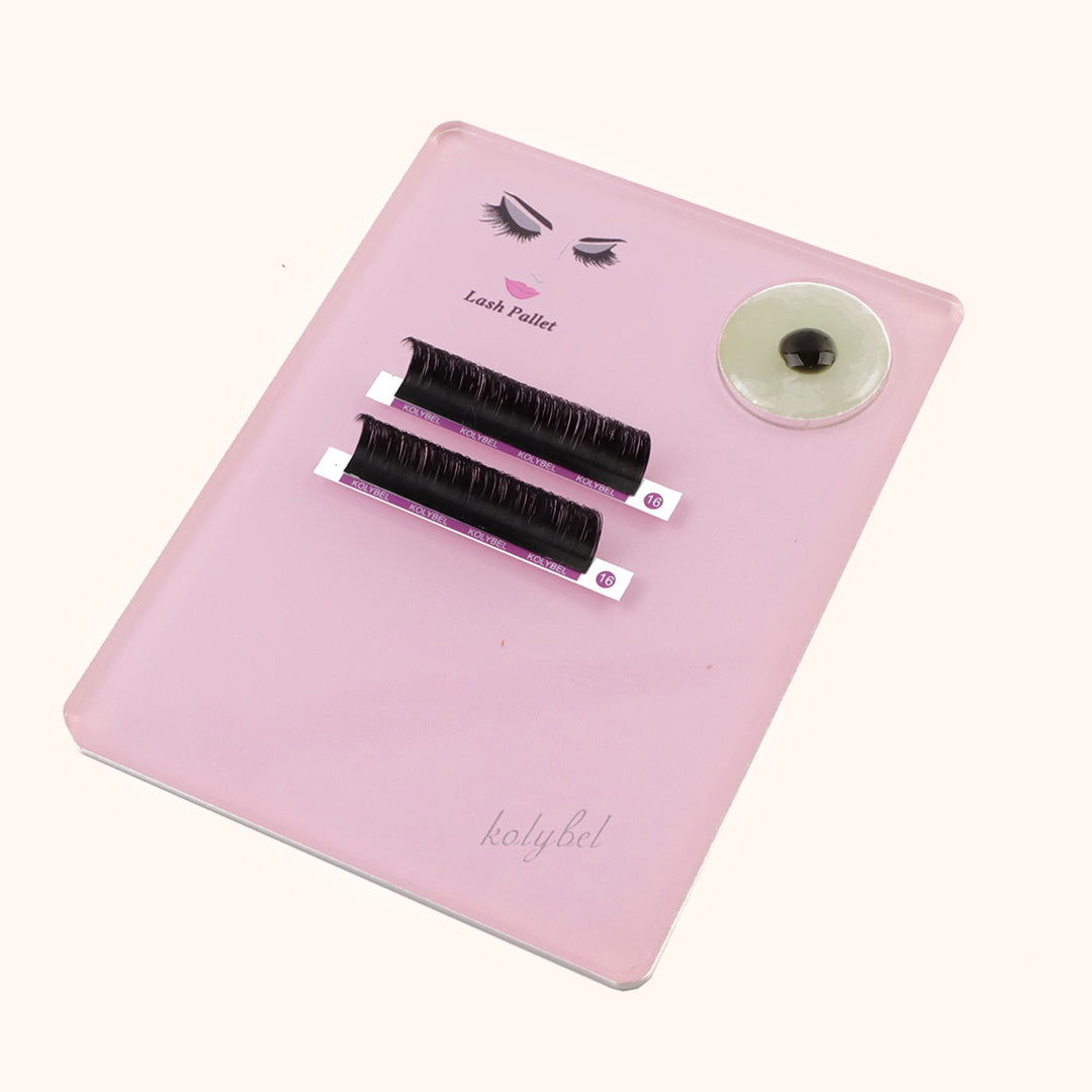Pink Lash Pallet&Glue Holder Pallet - Kolybel