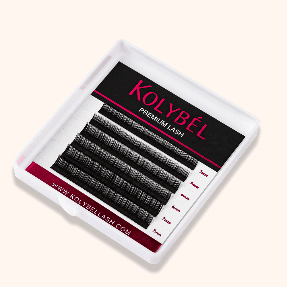 Individual Bottom Lash Extensions B Curl (6Rows)