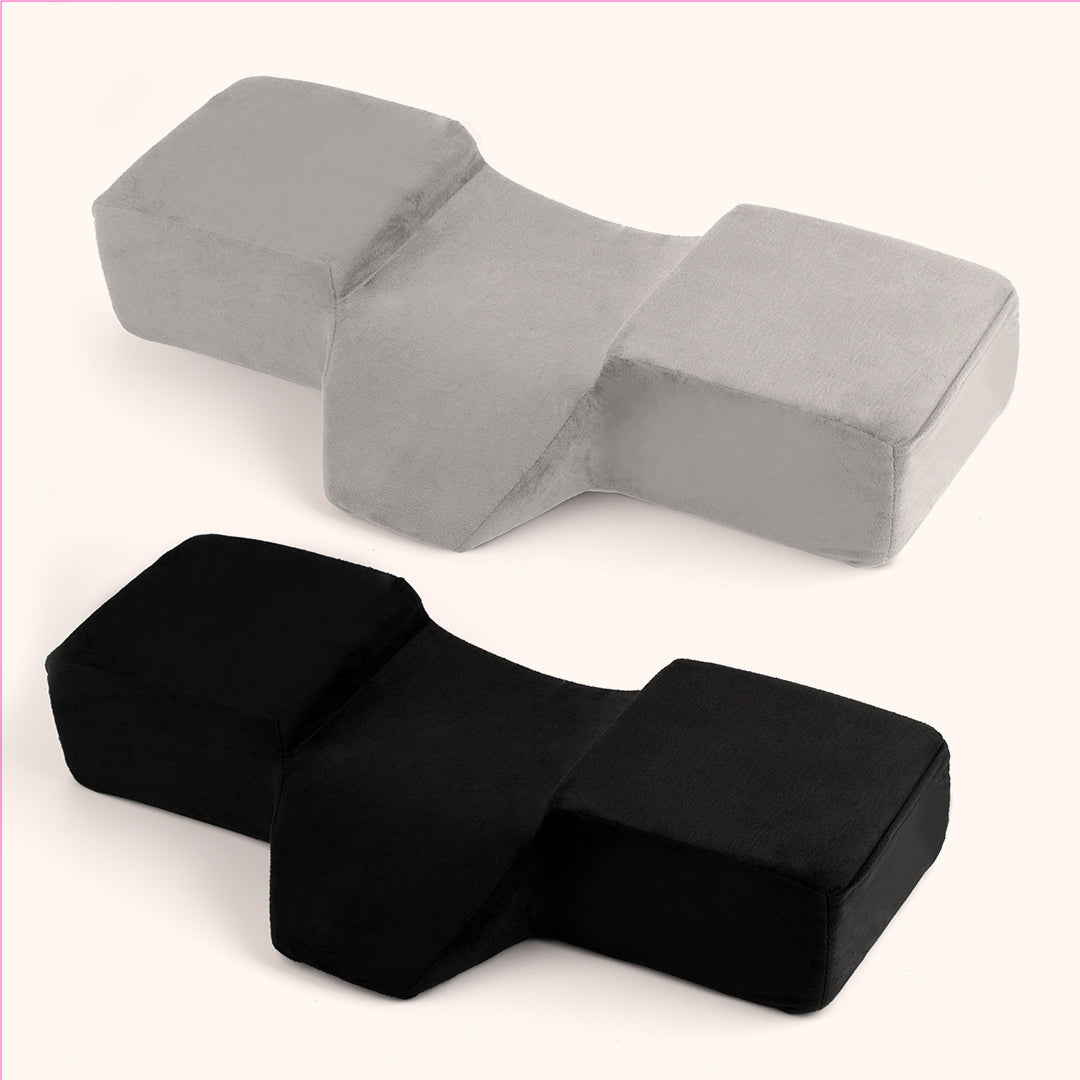 KOLYBEL Ergonomic Lash Extension Pillow, High Density Memory Foam Neck Support Pillow