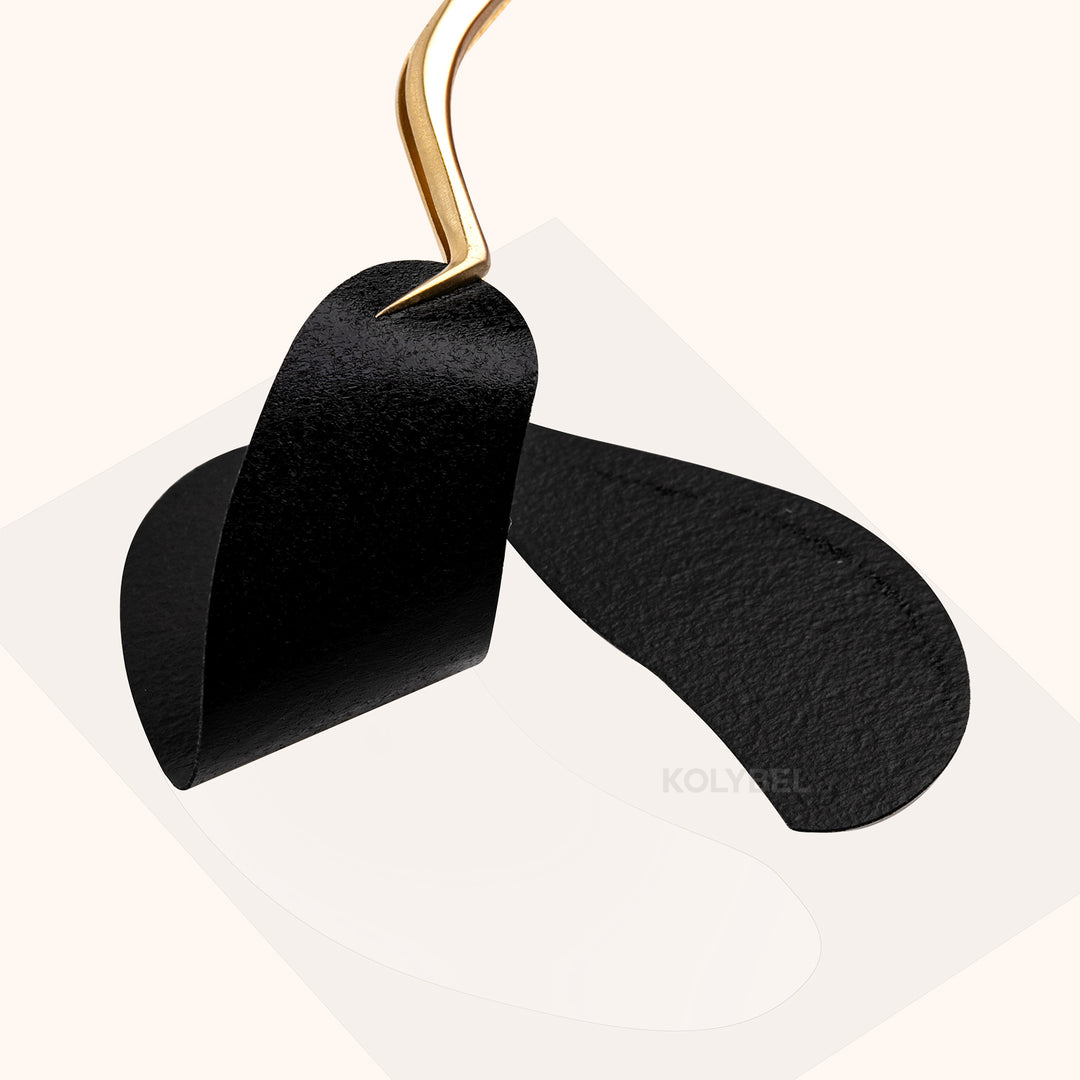 KOLYBEL UV/LED Eyelid Patch & Eyelid Cover.Protection for clients during UV/LED eyelash extension services. Delicate eyelid skin from harsh UV/LED curing light.