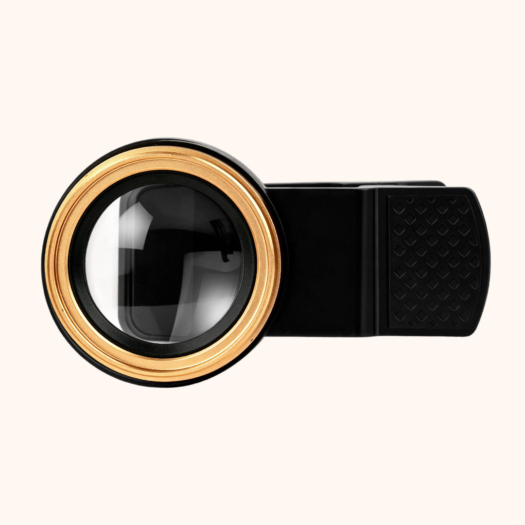 KOLYBEL HD Macro 2 In 1 Mobile Phone Lens Phone Macro Lens for Lashes; Eyelash Macro Clip‑on Phone Lens; Lash Artist Phone Camera Lens