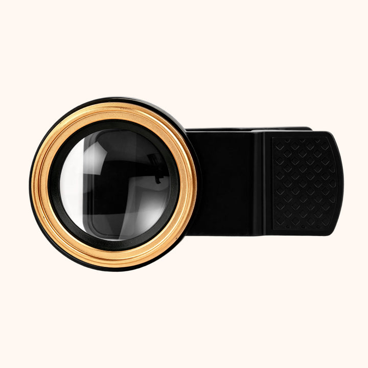 KOLYBEL HD Macro 2 In 1 Mobile Phone Lens Phone Macro Lens for Lashes; Eyelash Macro Clip‑on Phone Lens; Lash Artist Phone Camera Lens