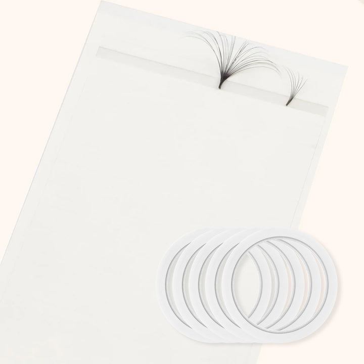 Upgrade your volume lash creation workflow with the all-in-one Fast Fan Tape Kit.
