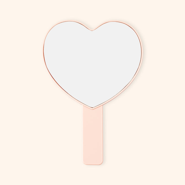 Miroir en forme de cœur pour extensions des cils