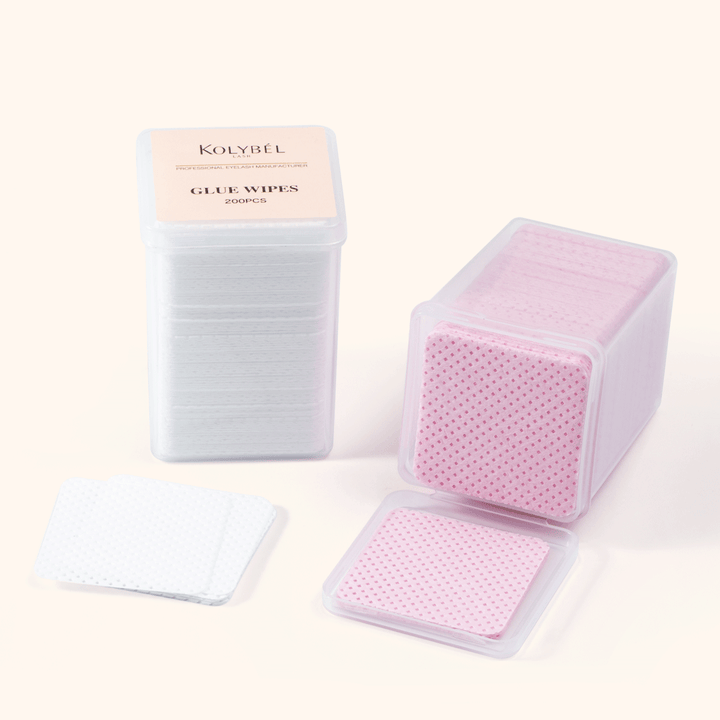 Glue Wipes For Eyelash Extensions(200pcs) - Kolybel