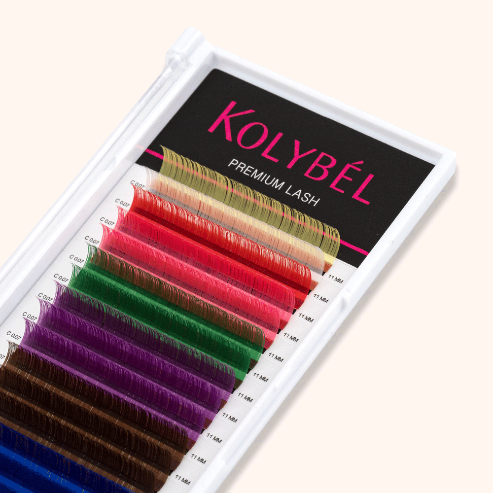 Colorful Lash Extensions 0.07mm(16 Rows)