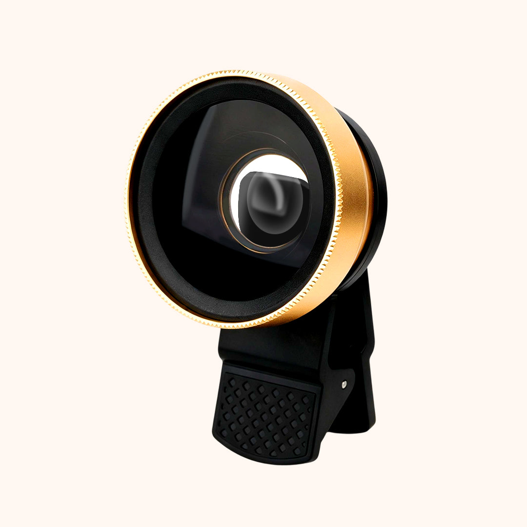 KOLYBEL HD Macro 2 In 1 Mobile Phone Lens Phone Macro Lens for Lashes; Eyelash Macro Clip‑on Phone Lens; Lash Artist Phone Camera Lens
