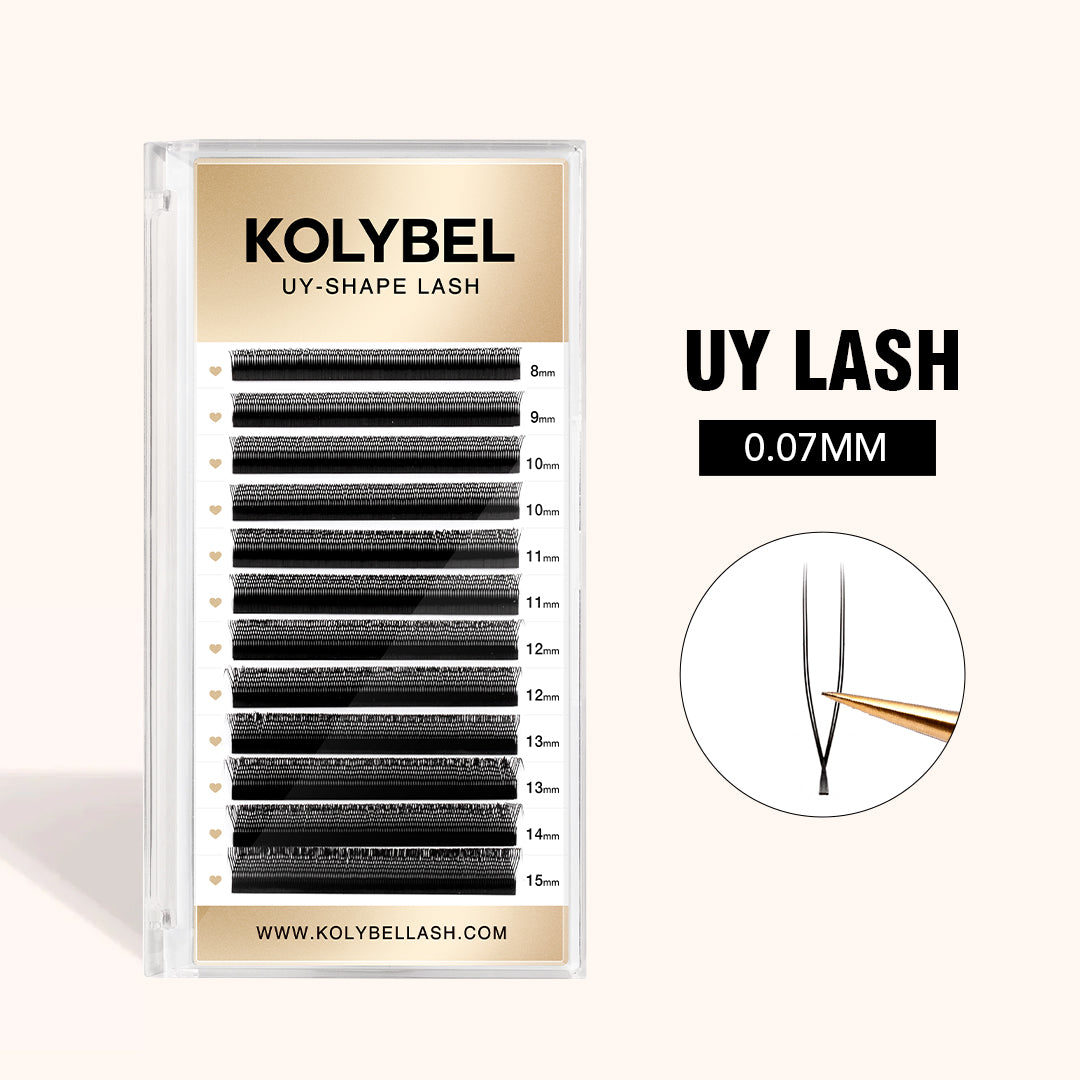 KOLYBEL 0.07MM U-Shape YY Volume Lashes