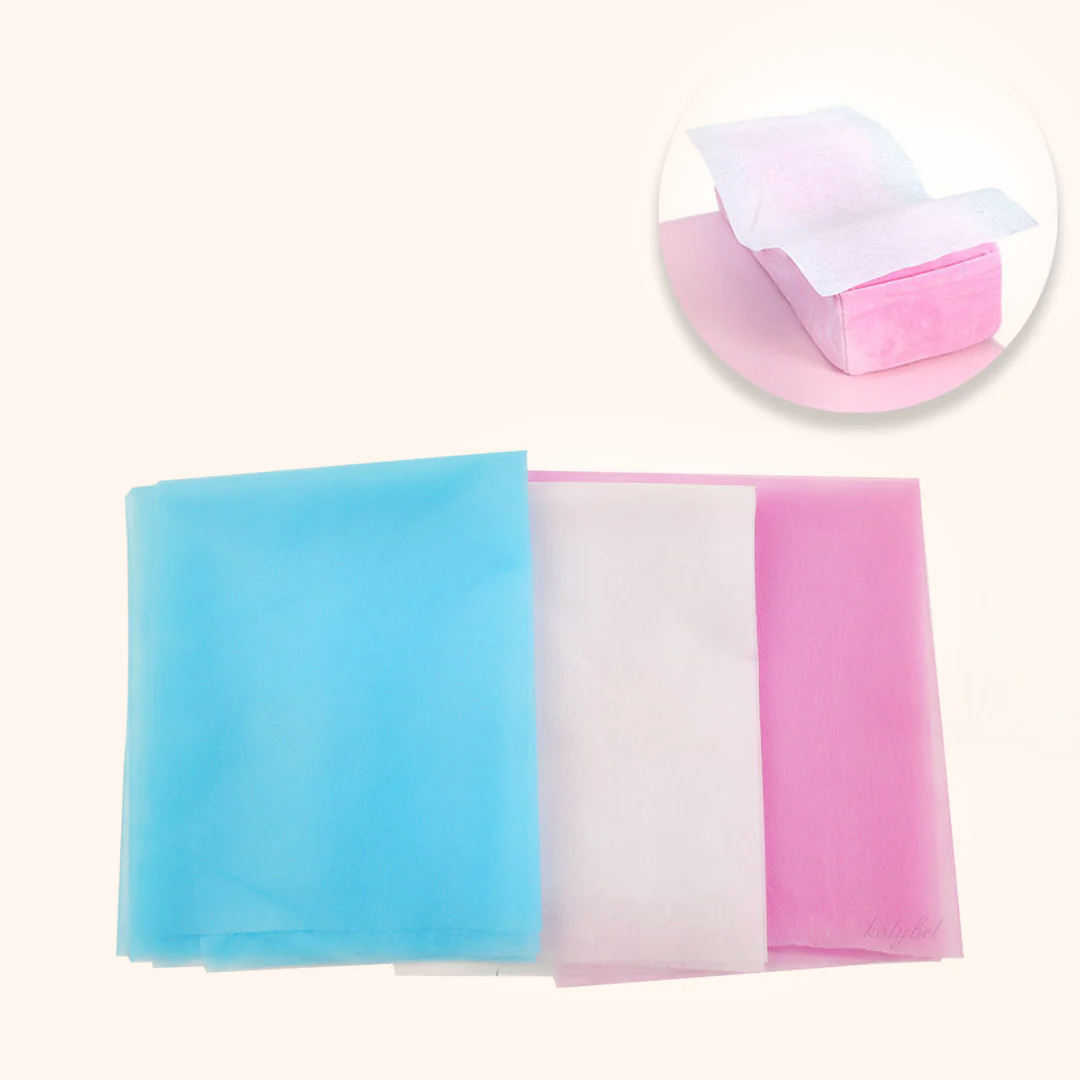 Disposable Non-woven Pillow Towel (100Pcs)-kolybel