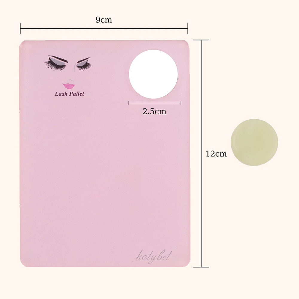Pink Lash Pallet&Glue Holder Pallet - Kolybel