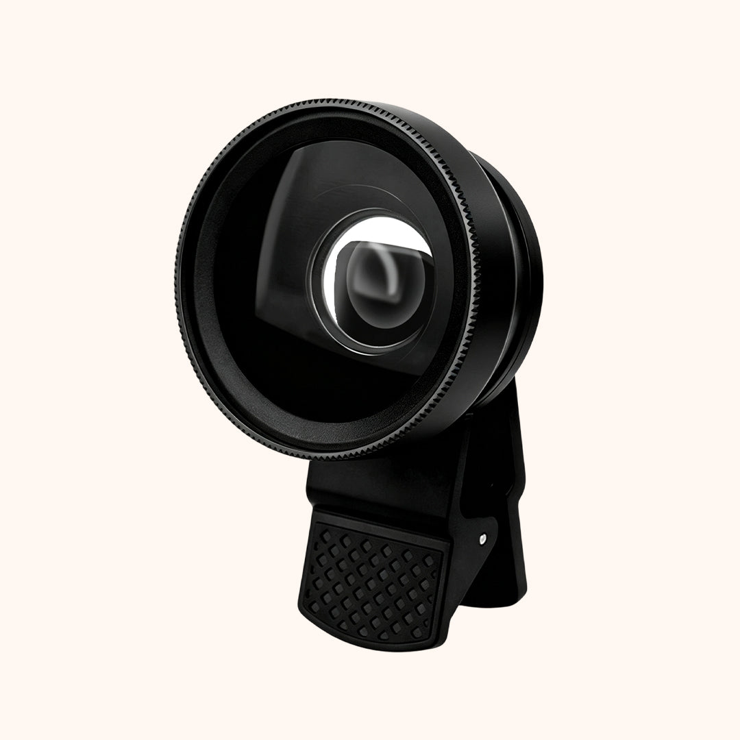 KOLYBEL HD Macro 2 In 1 Mobile Phone Lens Phone Macro Lens for Lashes; Eyelash Macro Clip‑on Phone Lens; Lash Artist Phone Camera Lens