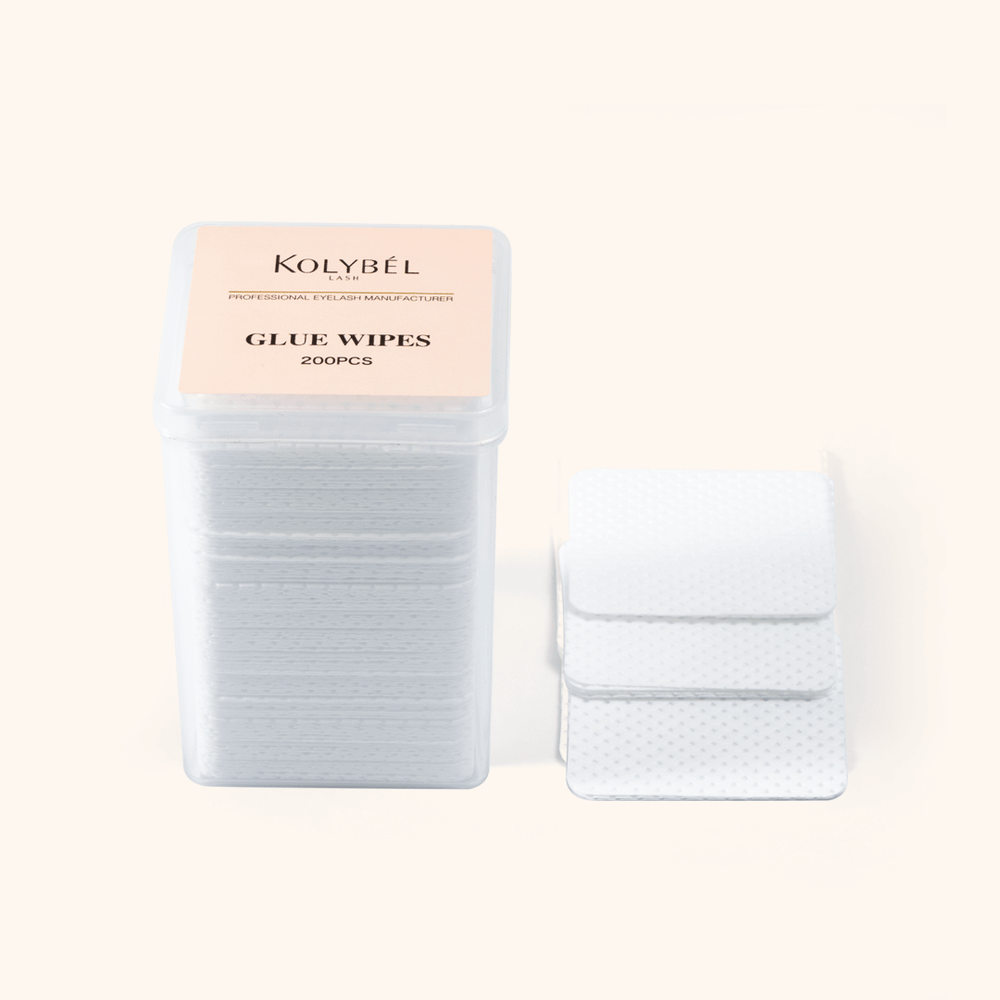 Glue Wipes For Eyelash Extensions(200pcs) - Kolybel