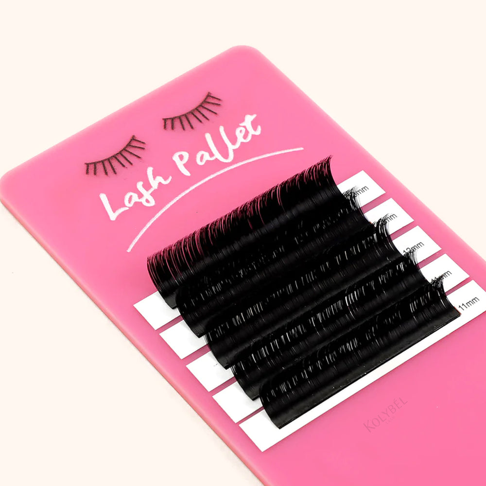 New Pink False Eyelash Pallet-kolybel
