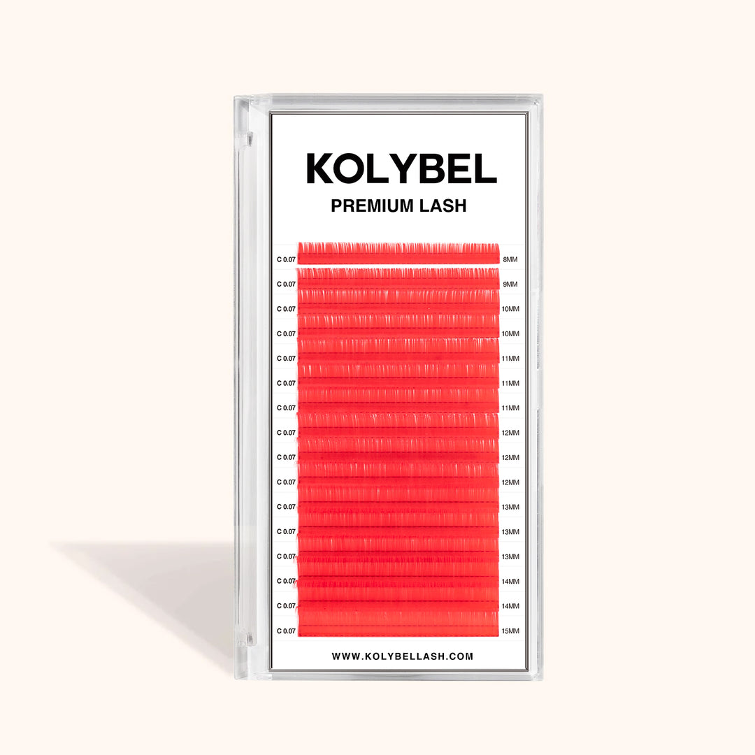0.07MM Premium Lashes Colored Volume Eyelash Extensions