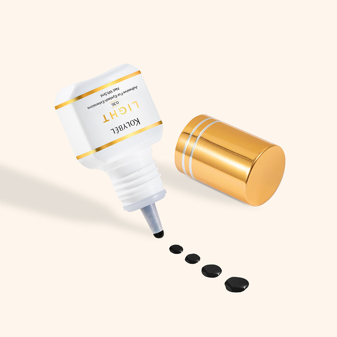 0.3 Second LIGHT Adhesive Eyelash Extension Glue (5ml)-kolybel