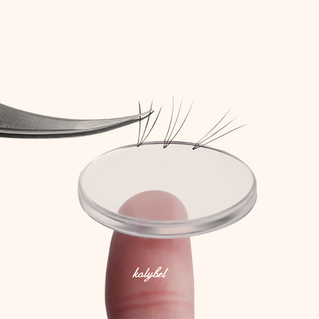 Eyelashes Extension Grafting  Pallet Stand Silicone Holder - Kolybel
