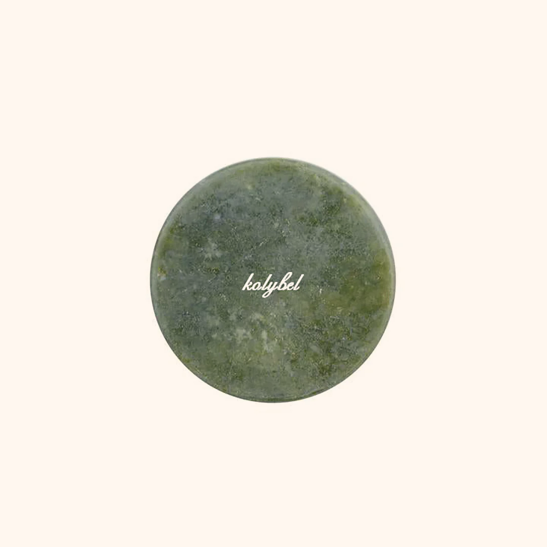 Eyelash Extension Green Jade Stone Glue Pallet  Holder - Kolybel