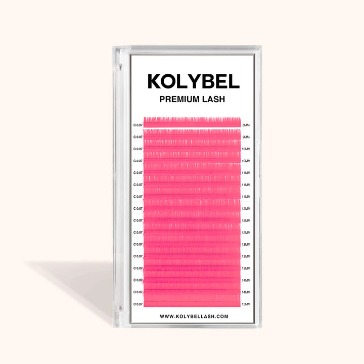 0.07MM Premium Lashes Colored Volume Eyelash Extensions