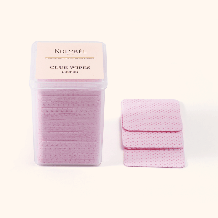 Glue Wipes For Eyelash Extensions(200pcs) - Kolybel