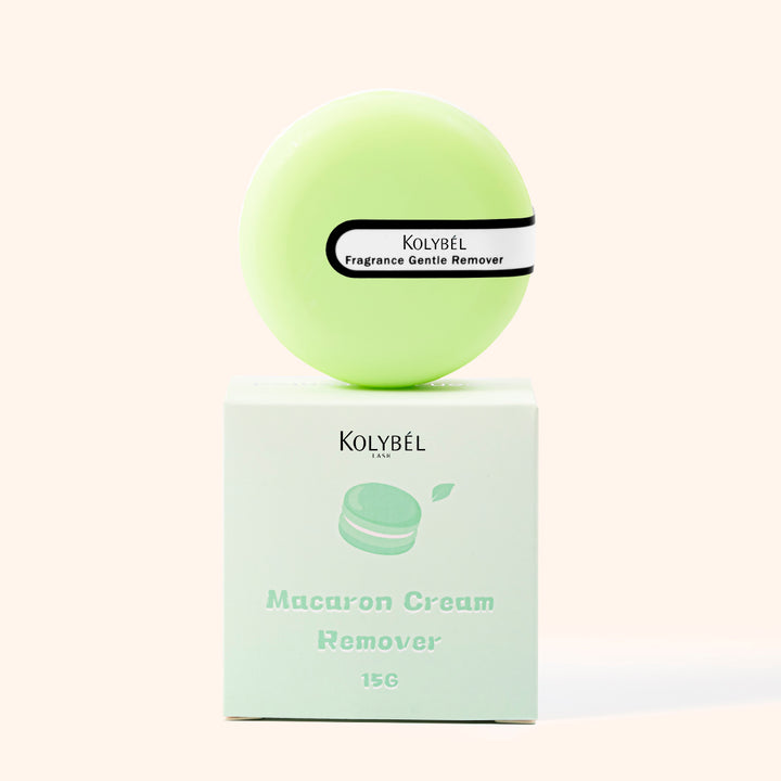 Macaron Eyelash Extension Cream Remover(15g)-kolybel