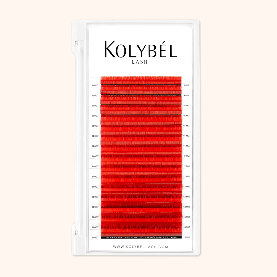 0.07MM Premium Lashes Colored Volume Eyelash Extensions