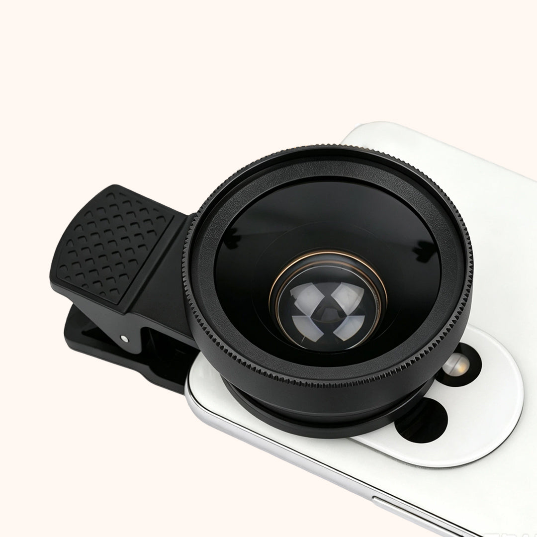 KOLYBEL HD Macro 2 In 1 Mobile Phone Lens Phone Macro Lens for Lashes; Eyelash Macro Clip‑on Phone Lens; Lash Artist Phone Camera Lens