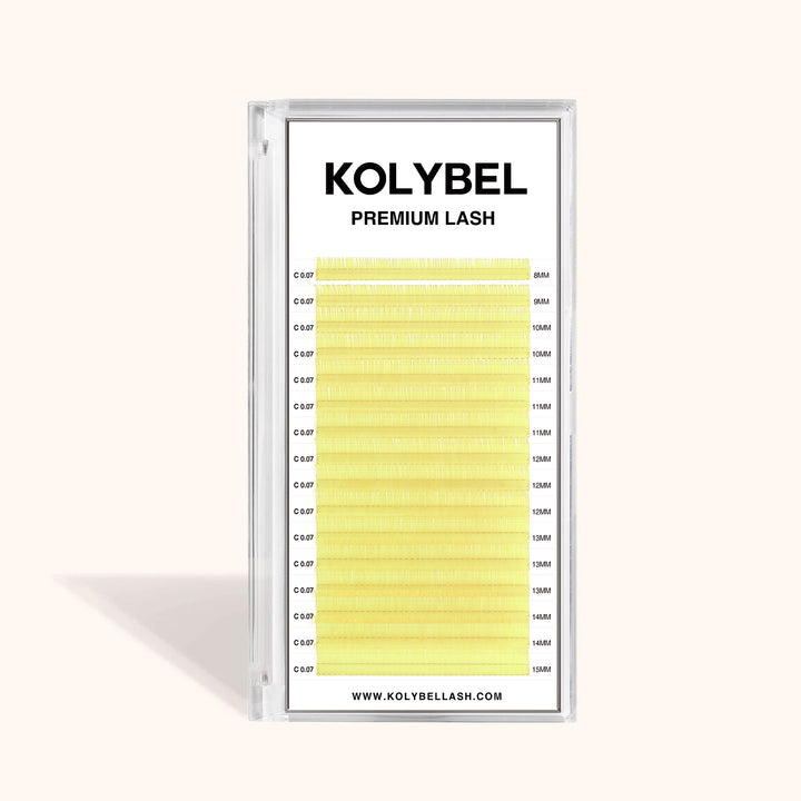 0.07MM Premium Lashes Colored Volume Eyelash Extensions