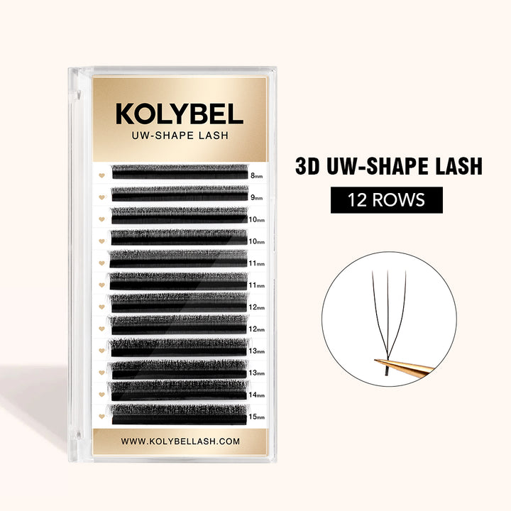 KOLYBEL U-Shape W / U-W 3D Lashes 