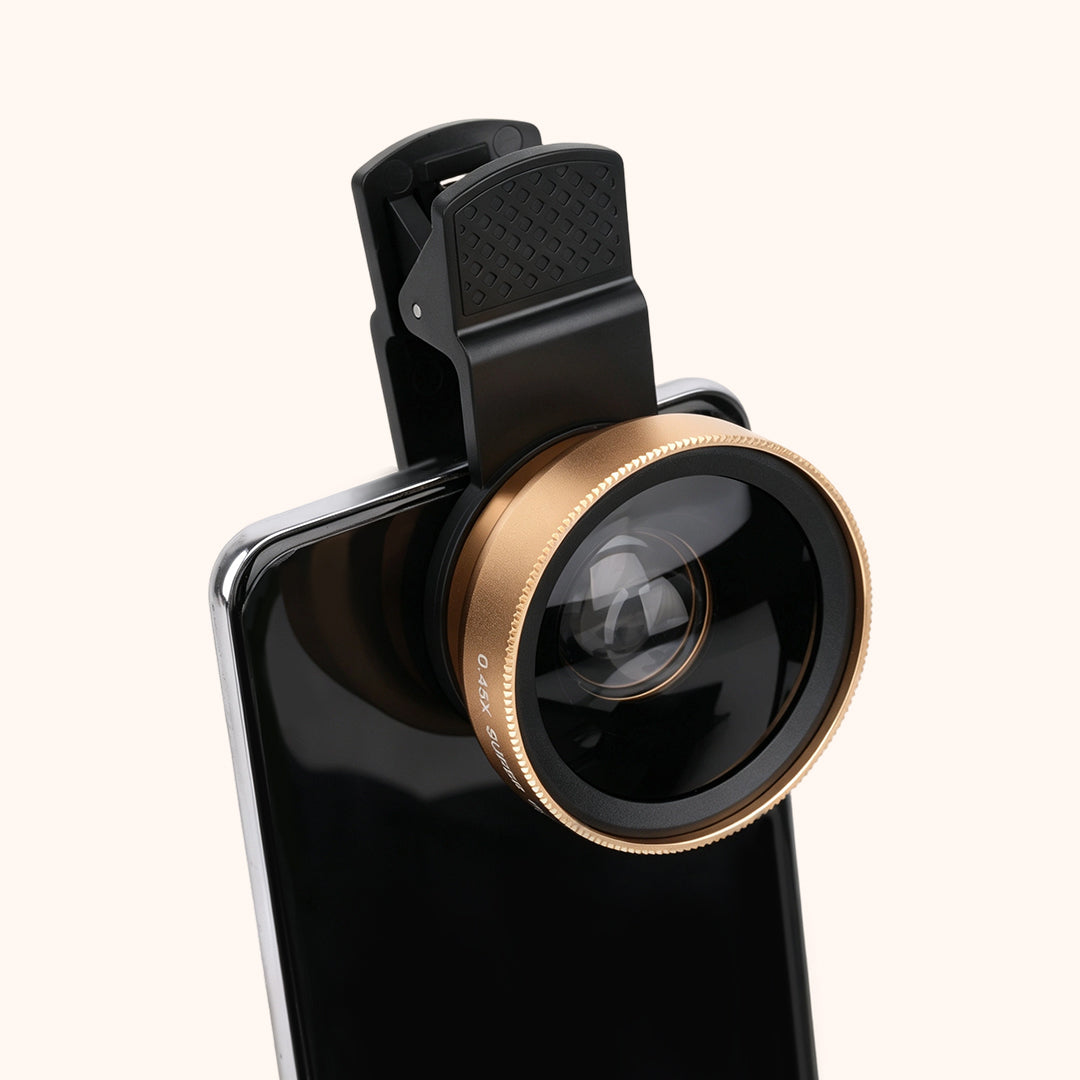 KOLYBEL HD Macro 2 In 1 Mobile Phone Lens Phone Macro Lens for Lashes; Eyelash Macro Clip‑on Phone Lens; Lash Artist Phone Camera Lens