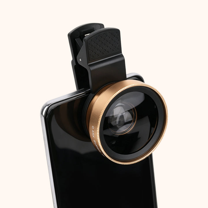 KOLYBEL HD Macro 2 In 1 Mobile Phone Lens Phone Macro Lens for Lashes; Eyelash Macro Clip‑on Phone Lens; Lash Artist Phone Camera Lens