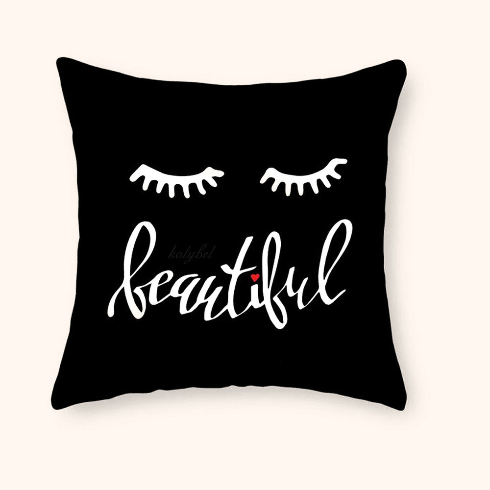 Lumbar Throw Pillow Cover-kolybel