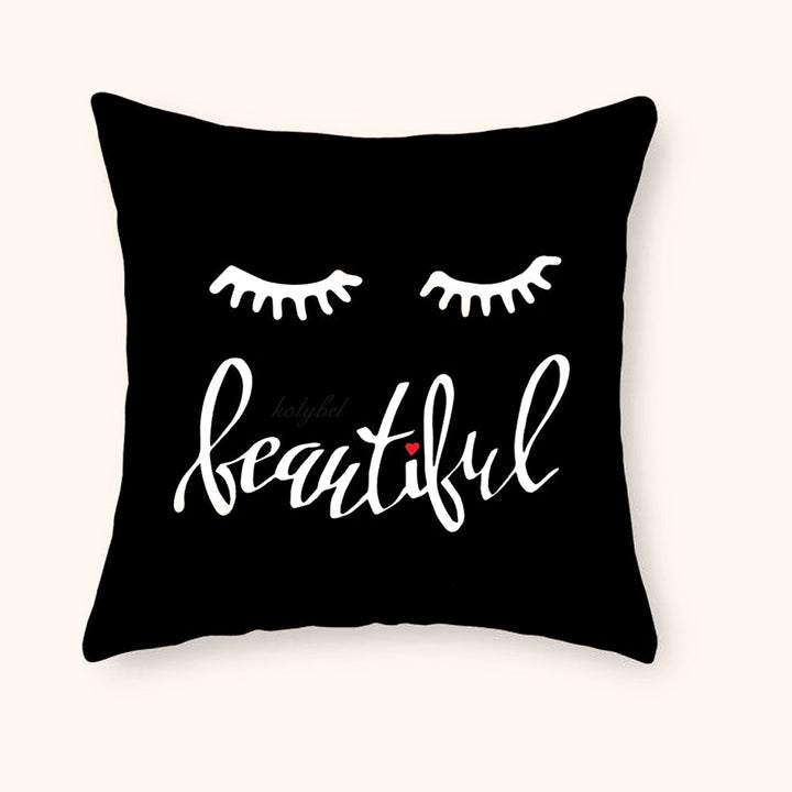 Lumbar Throw Pillow Cover-kolybel